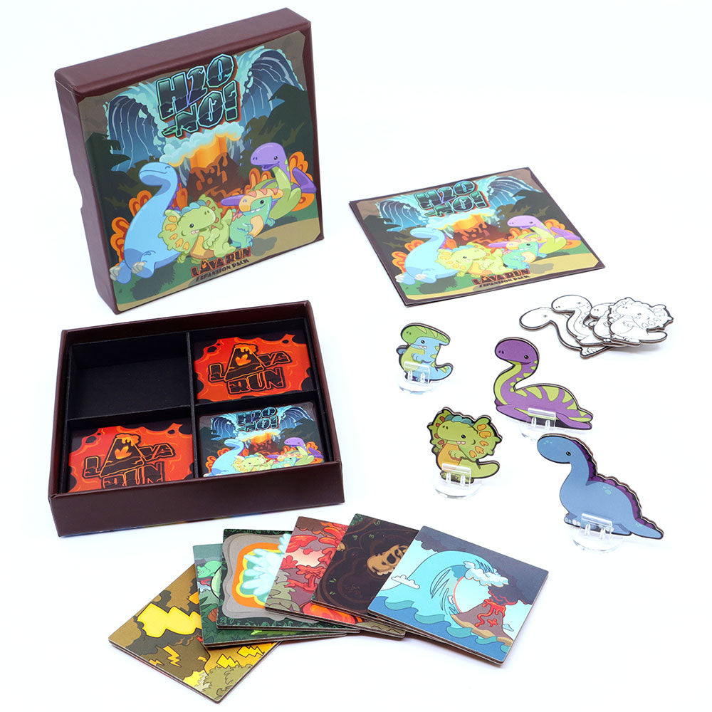 Lava Run + H2ONO Expansion Pack + Dinosaur Crochet Kit Bundle