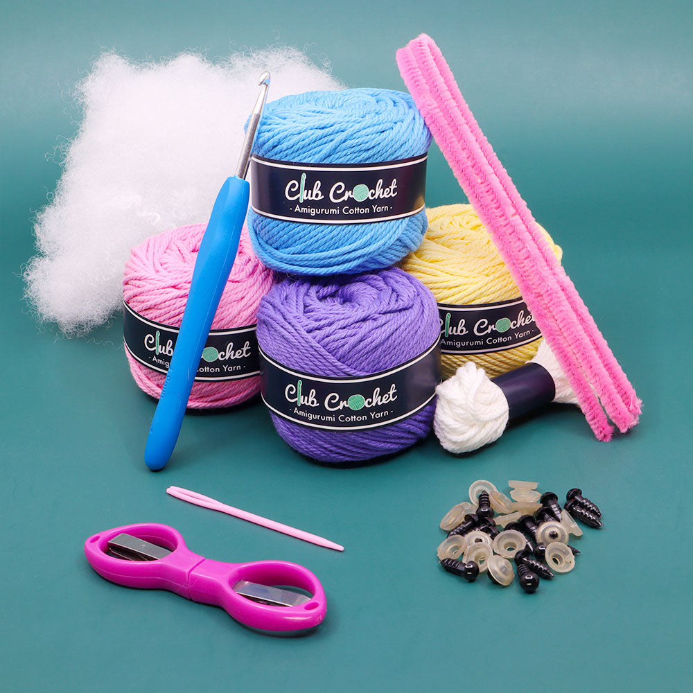 Lava Run + Dinosaur Crochet Kit Bundle