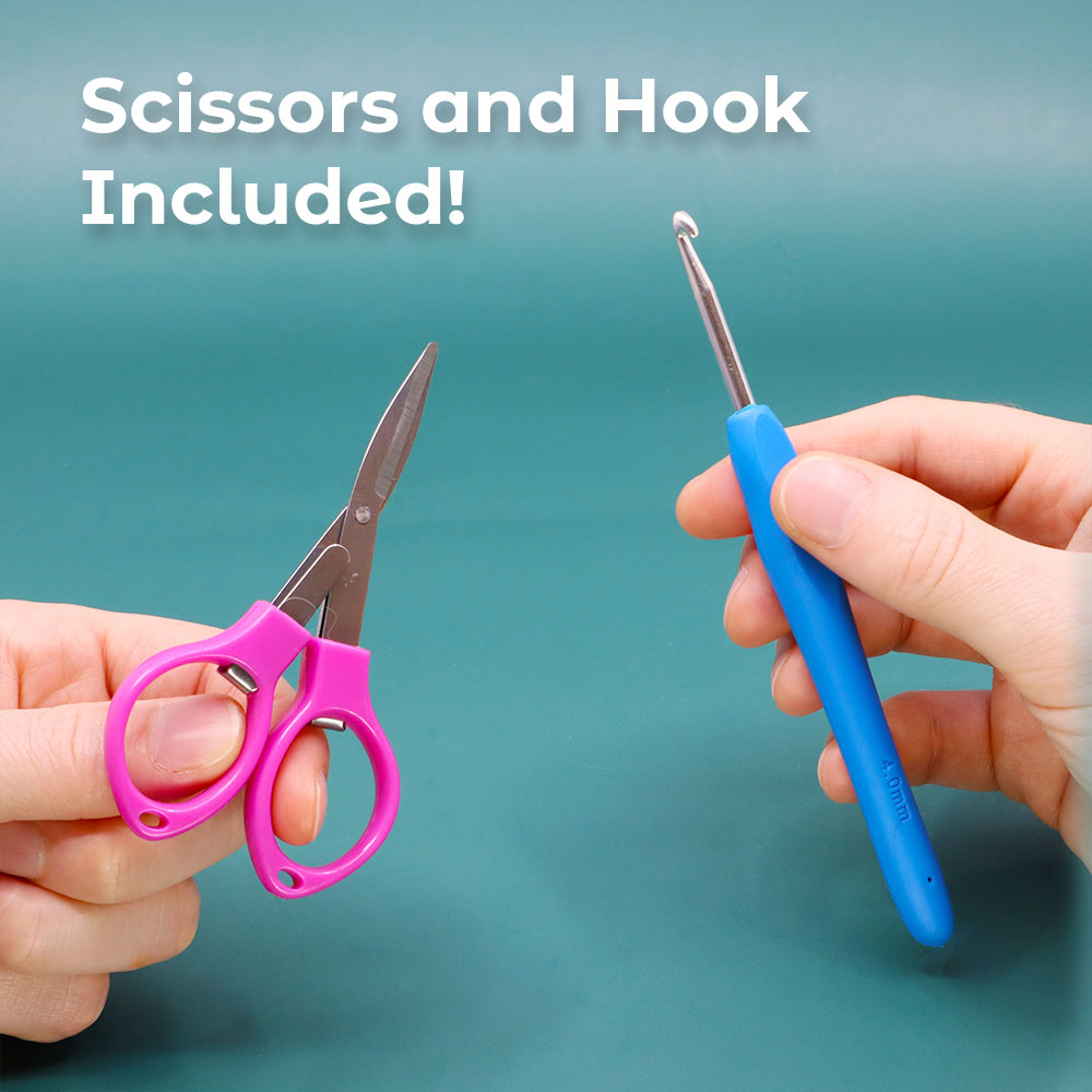 Lava Run + Dinosaur Crochet Kit Bundle